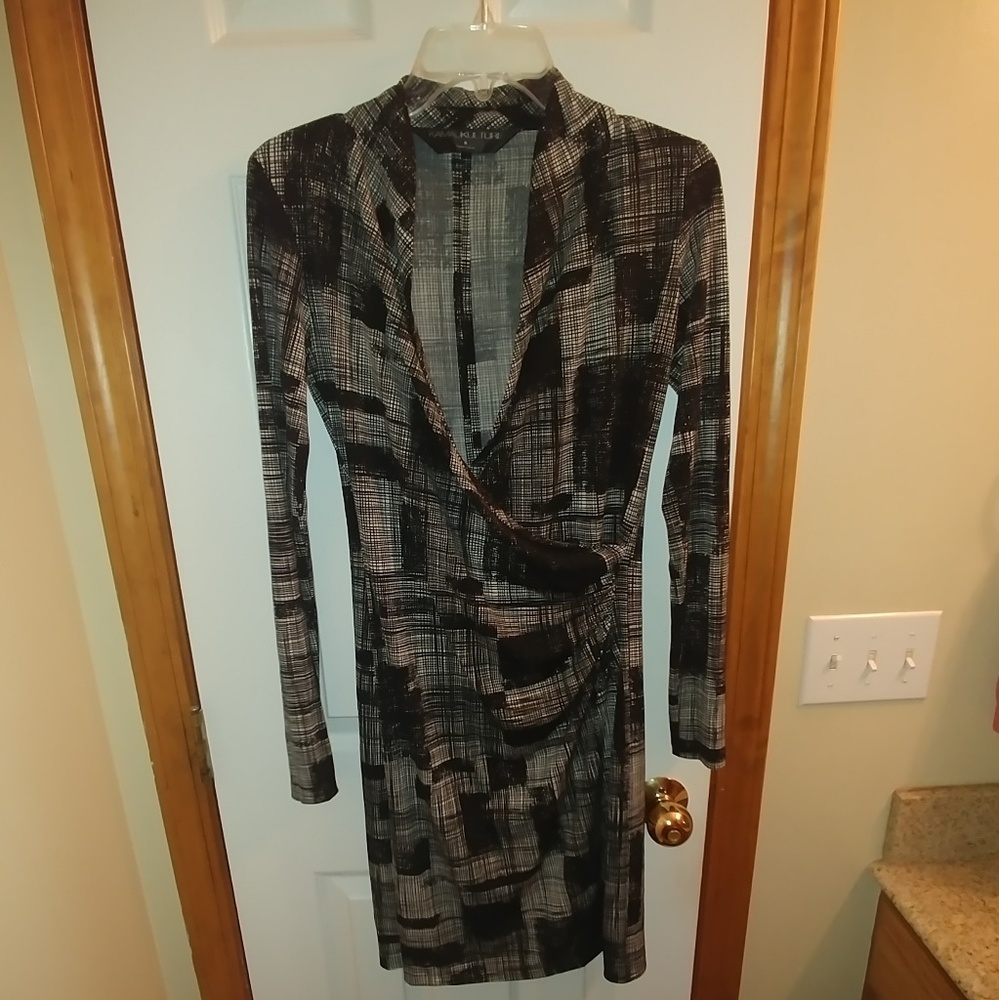 KamaliKulture black and white dress